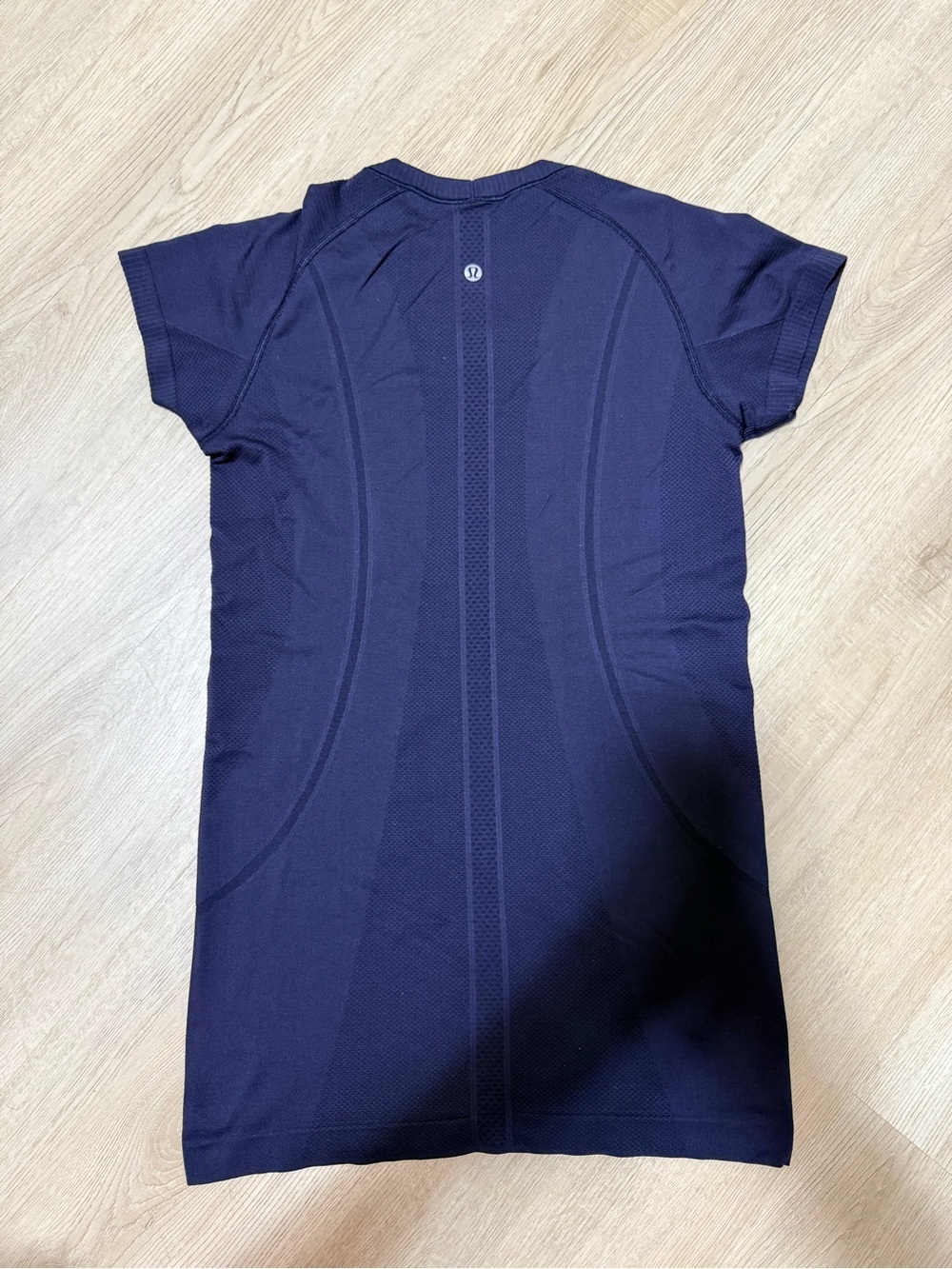 Lululemon Swiftly Tech Short Sleeve Crew Tee Size 8 Blue Heathered